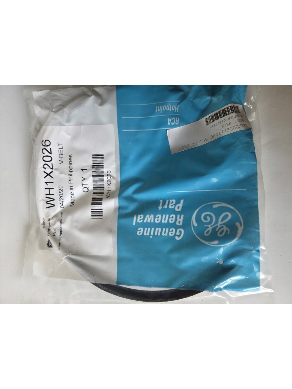 New WH1X2026 OEM GE Washer Drive Belt A22
